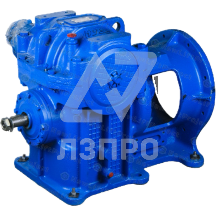 Редуктор лебедки РЧЛ-180х33 348М.02.01.000 исполнение правое МЛЗ