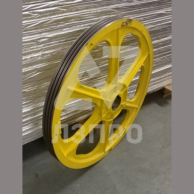 Шкив канатоведущий (750 мм, канаты 3x10 мм) ZAA260TJ6 13VTR