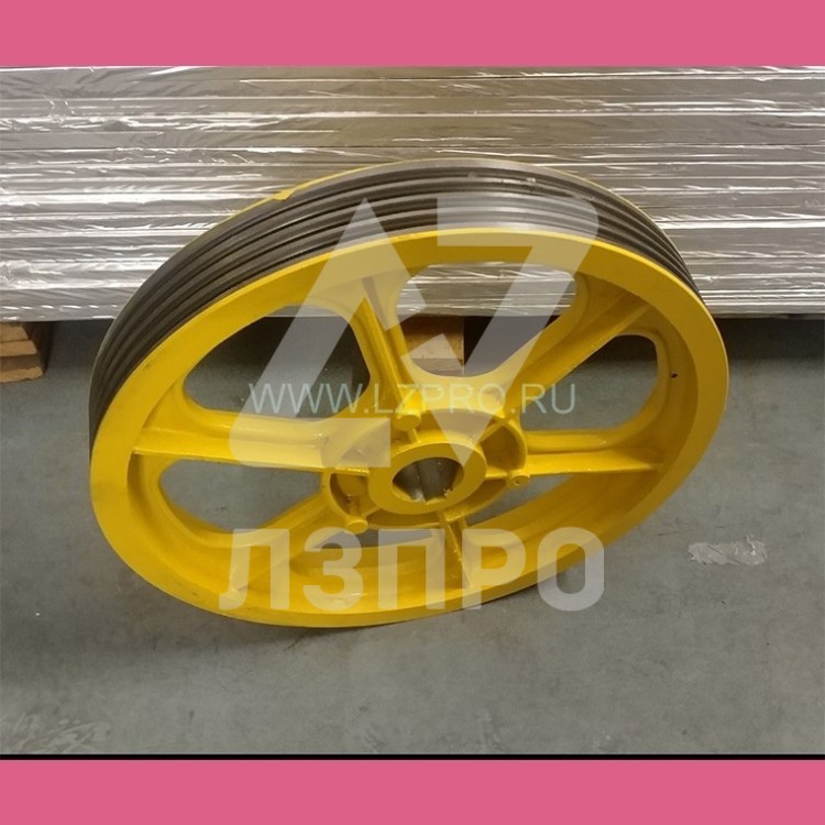 Шкив канатоведущий (575 мм, канаты 4x12 мм) ZAA260D3