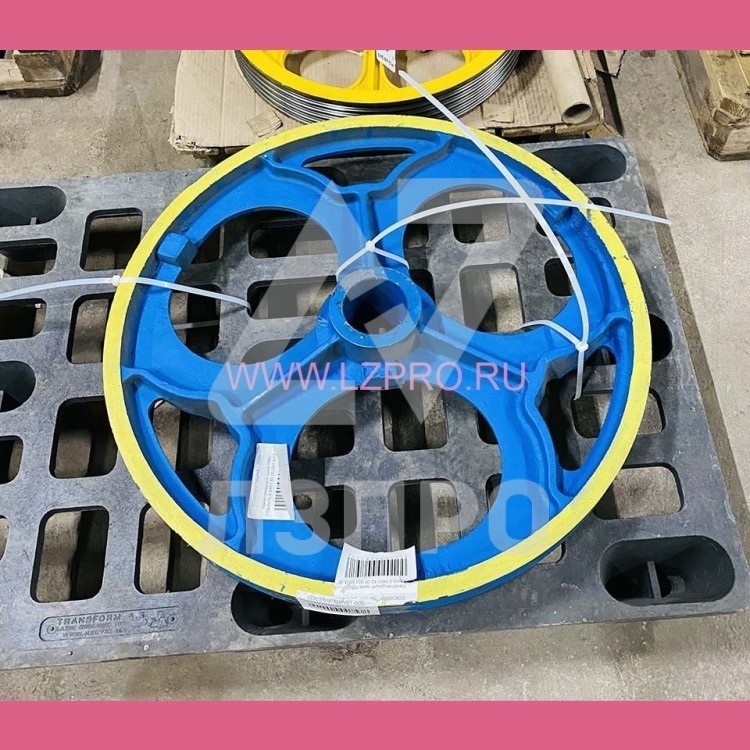 Канатоведущий шкив КВШ 770х3х10,5 0401.82.00.001 МЛЗ