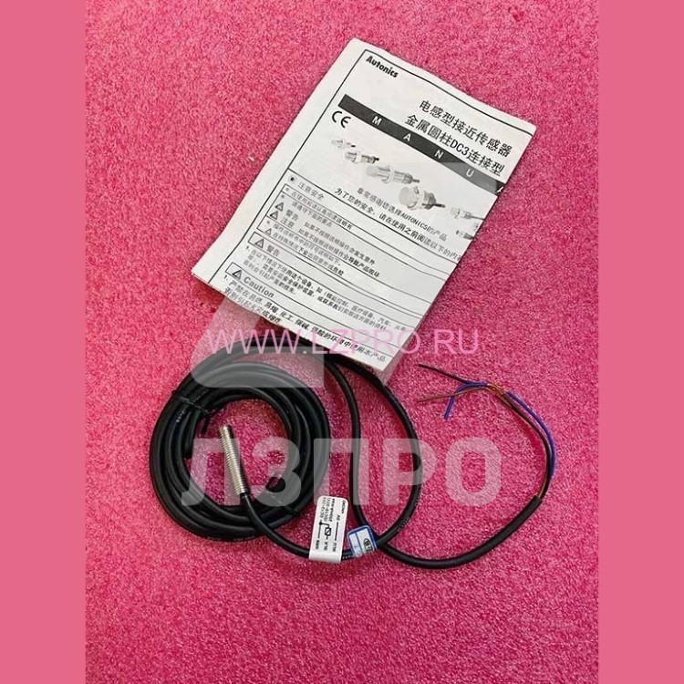 Индуктивный бесконтактный цилиндрический выключатель PR08-1,5DN, расстояние срабатывания 1,5 мм Auto