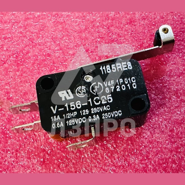 Микропереключатель с лапкой и роликом V-156-1C25
