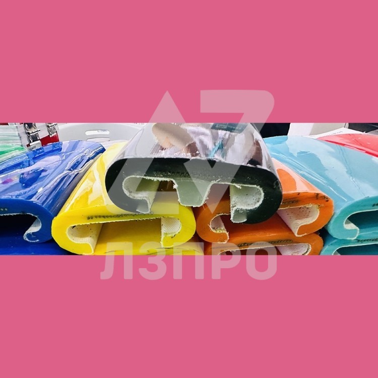 Поручень эскалатора резиновый тип 880 черный 76мм V-образный XIZI OTIS SKG