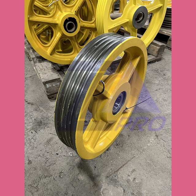 Отводной блок (435 мм, канаты 4x10,5 мм) ZAA263P3 13VTR