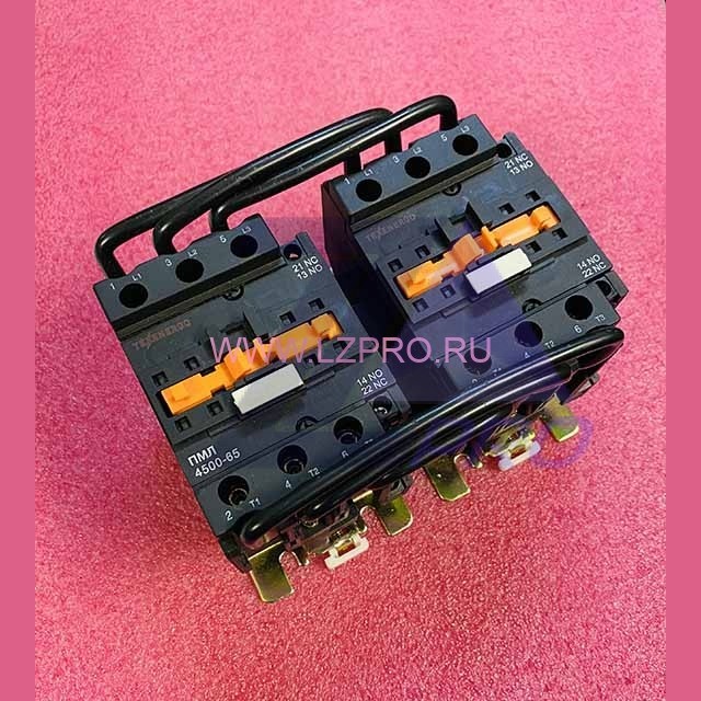 Контактор (пускатель магнитный спаренный) 65А 110В 2з+2р ПМЛ-4500 04 Б ТЭ