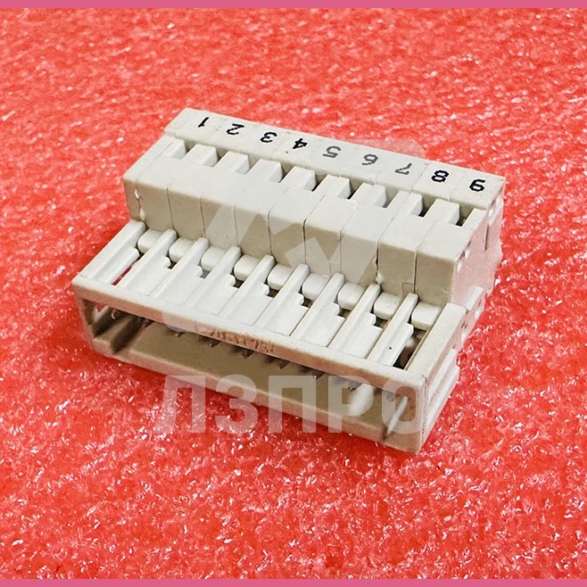 Разъем 9-и контактный 734-309 Wago MCS MIDI