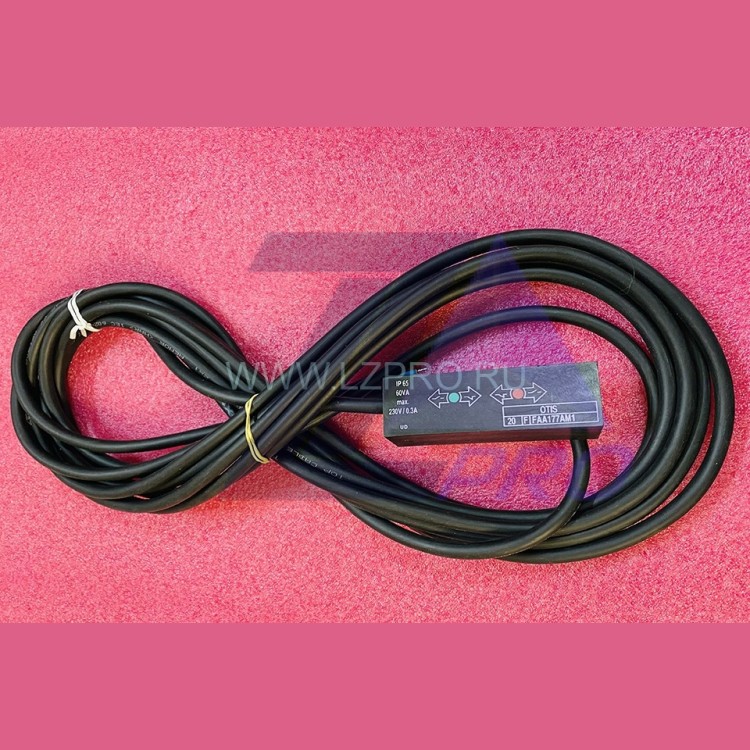 Датчик герконовый бистабильный 220V / 0,3A с кабелем 4 метра FAA177AM1 Otis